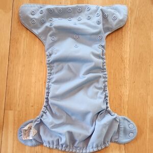 BumGenius Light Blue Diaper Cover